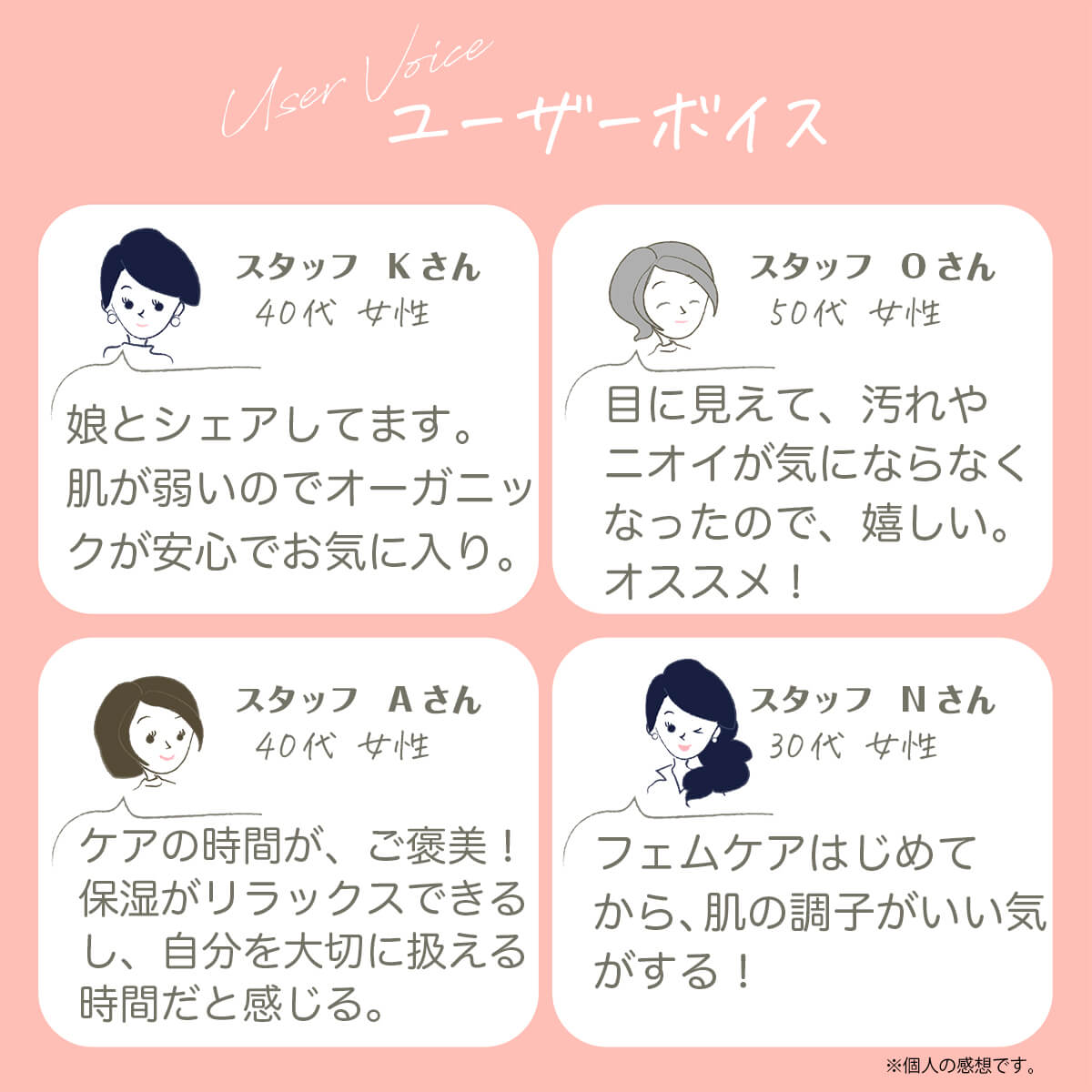 フェムケアユーザーボイス