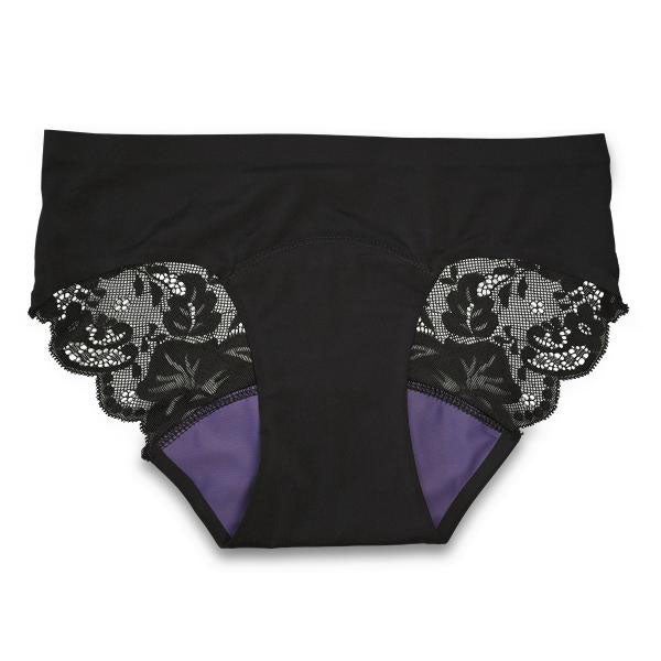 ムーンパンツ デイタイム ブラックレース 紫クロッチ商品画像