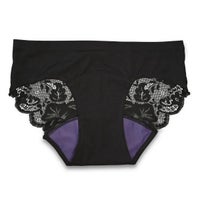 ムーンパンツ デイタイム ブラックレース 紫クロッチ商品画像