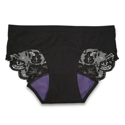ムーンパンツ デイタイム ブラックレース 紫クロッチ商品画像